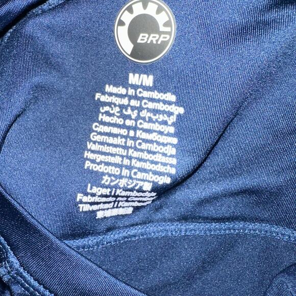 SeaDoo Men's Short Sleeve Performance Rashguard, Navy, Size Medium, NWT - Picture 6 of 7